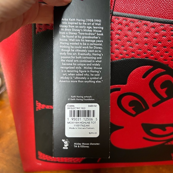 Coach Mickey Mouse x Kenneth Haring tote - Picture 6 of 10